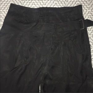 Black cargo pants
